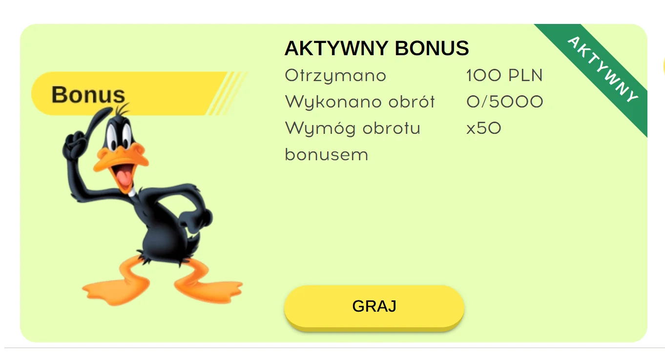 Jak otrzymać bonus bez depozytu Beep Beep Casino? Krok 5