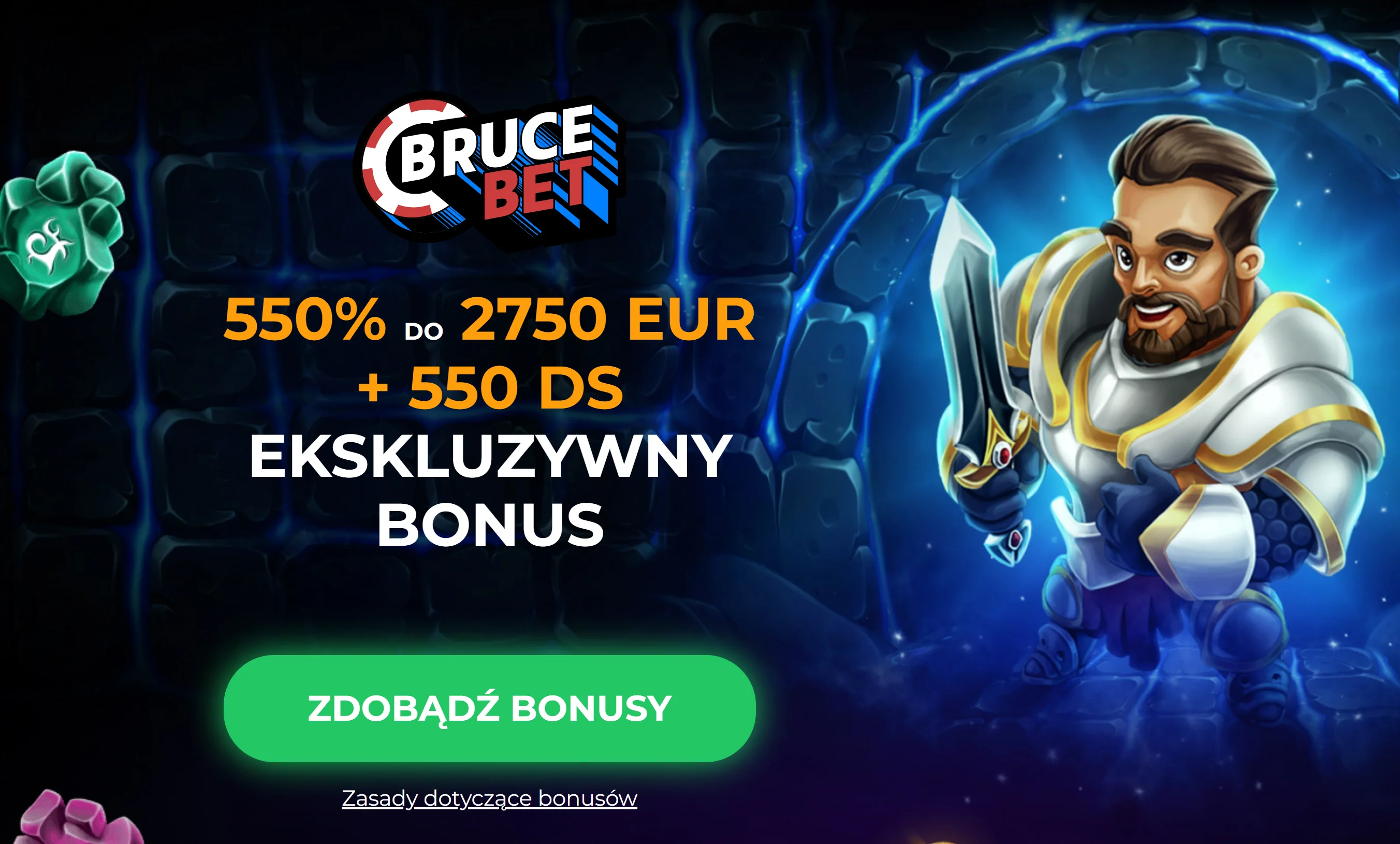 Bruce Bet Bonus Powitalny