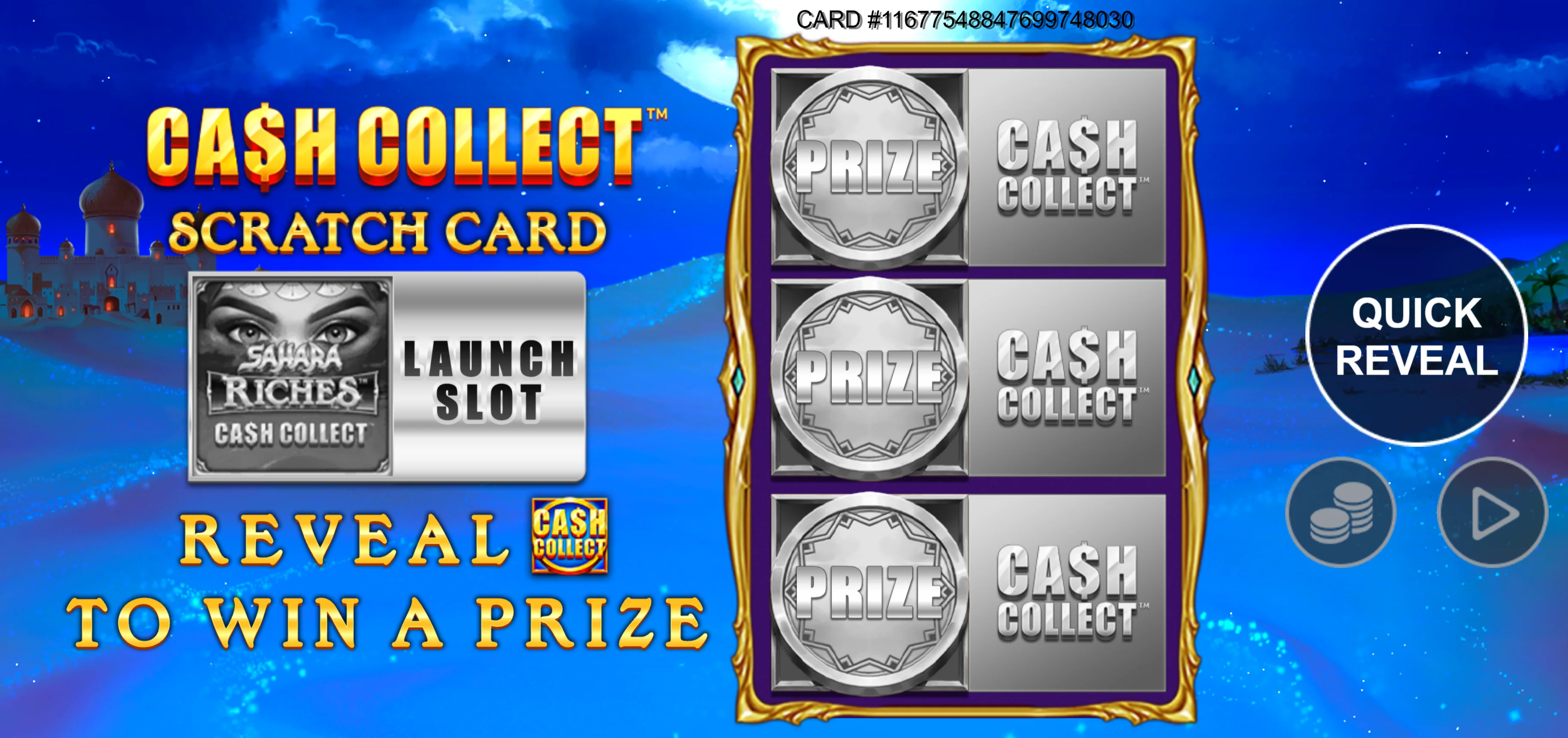 Cash Collect Scratch