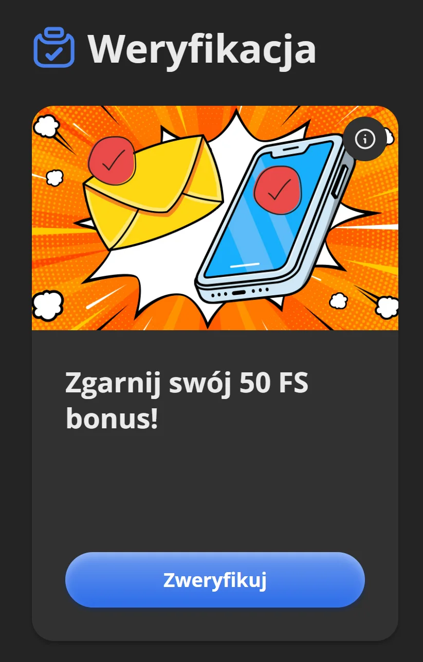 Jak otrzymać bonus bez depozytu Bruce Bet? Krok 4