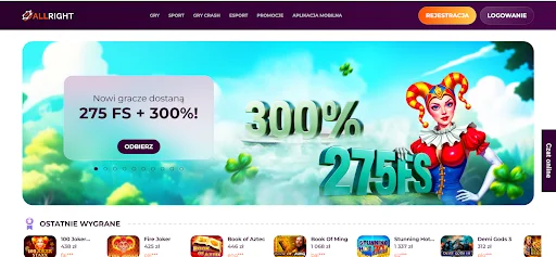 All Right glowna strona