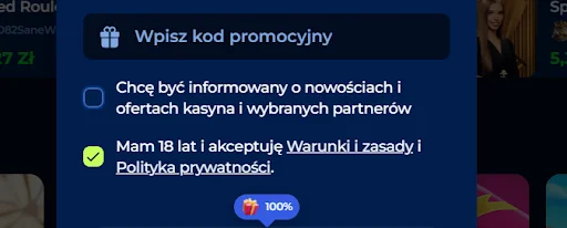 BillionareSpin rejestracja krok 2