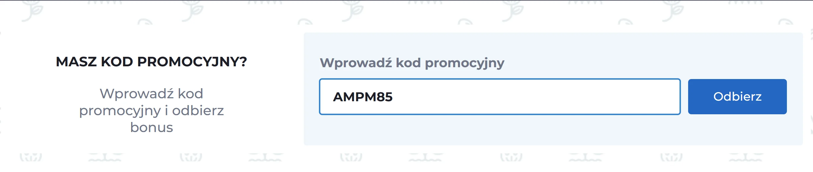 Jak otrzymać AMPM Casino Kod Promocyjny? Krok 4