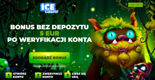 IceCasino 20 PLN bez depozytu