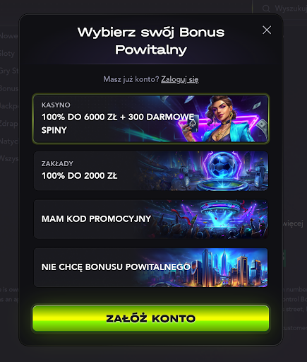 MadCasino rejestracja krok 2