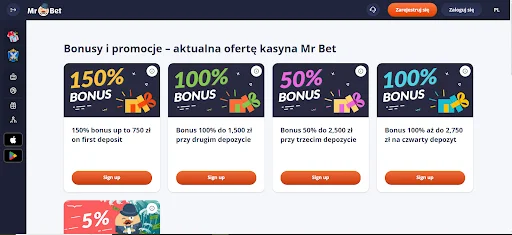 Mr.Bet glowna strona