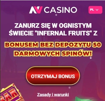 NV Casino 50 darmowych spinów