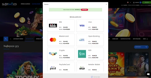Slotimo Casino rejestracja krok 4