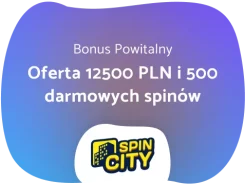 Spin City bonus powitalny