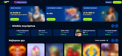 billionairespin rejestracja krok 1