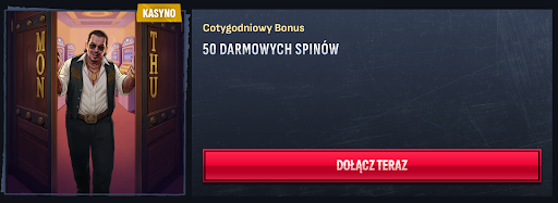 cotygodnowiy bonus mafia casino