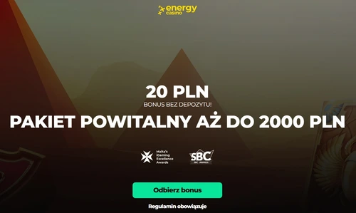 energycasino 20 zł bez depozytu