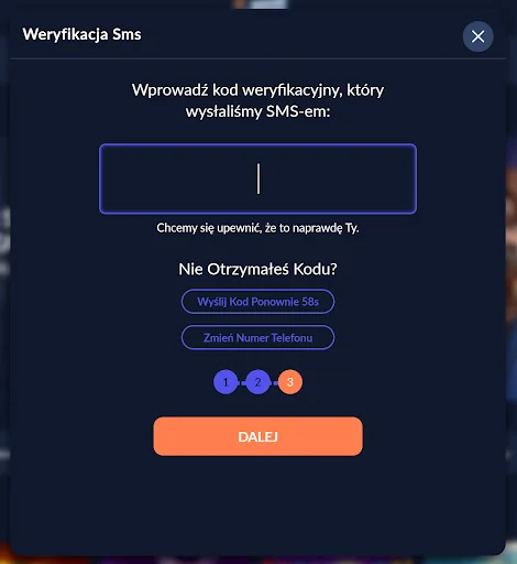 iWild rejestracja krok 4