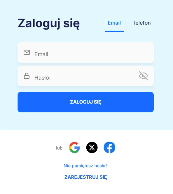 jak zrobyс depozyt z blikiem krok 1