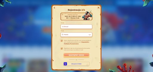 posido casino rejestracja 2