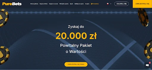 purebets rejestracja krok 1