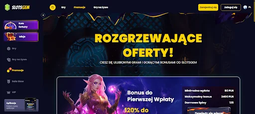 slotsgem casino glowna strona
