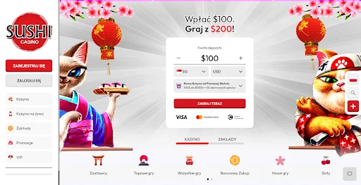 sushi casino glowna strona