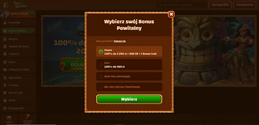 tiki casino rejestracja