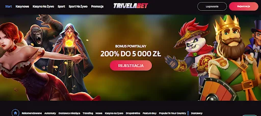 trivelabet casino rejestracja krok 1