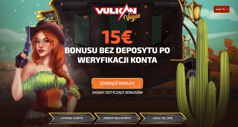 15 euro bez depozytu w vulkan vegas